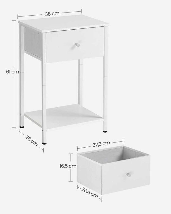 Stolik szafka 61x38x28