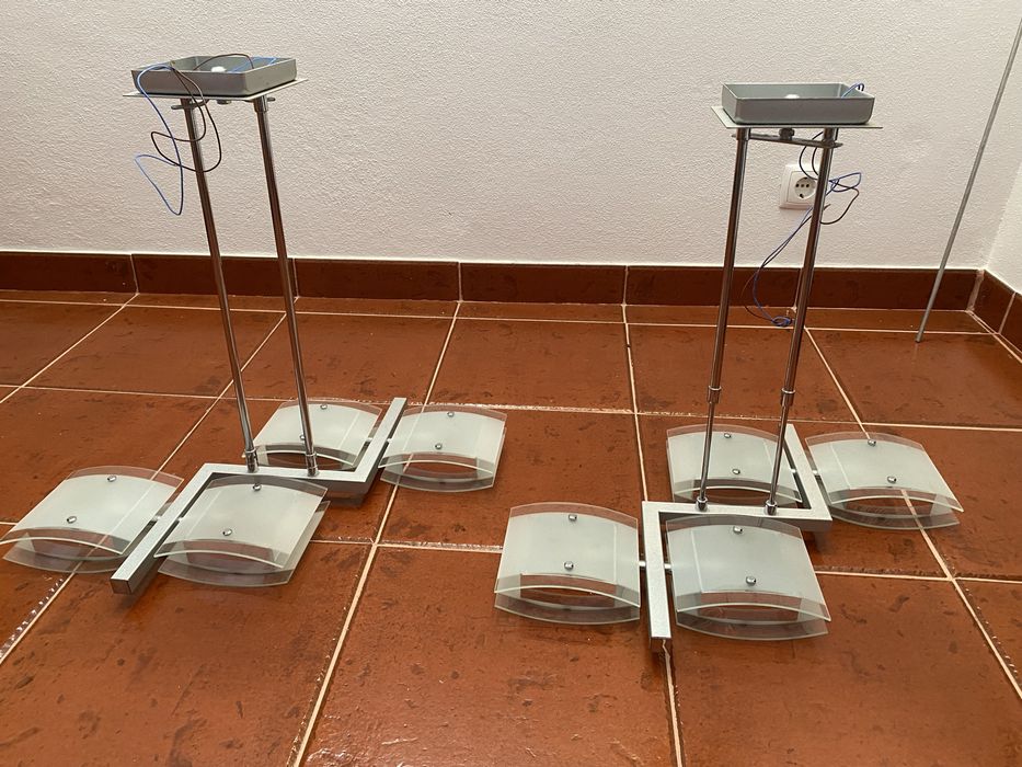 Conjunto de candeeiros