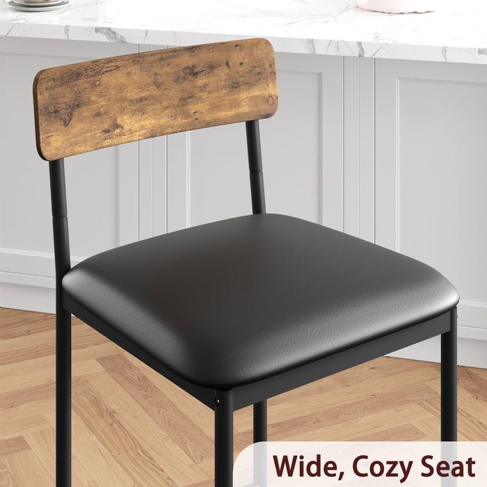 Conjunto de mesa de jantar de garvee para 2, mesa de cozinha e cadeira