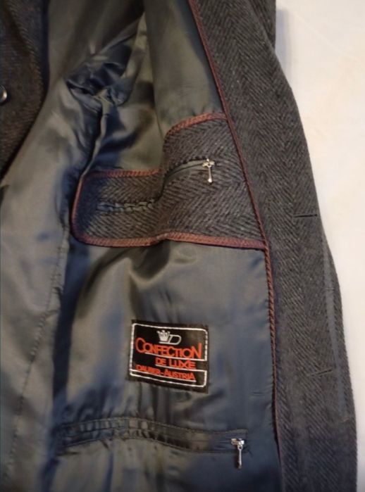 Ціна знижена Чоловіче нове шерстяне пальто виробництво Австрія