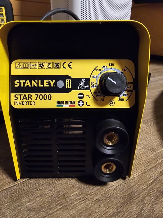 Spawarka inwerterowa inventer cały komplet nie używana Stanley 7000
