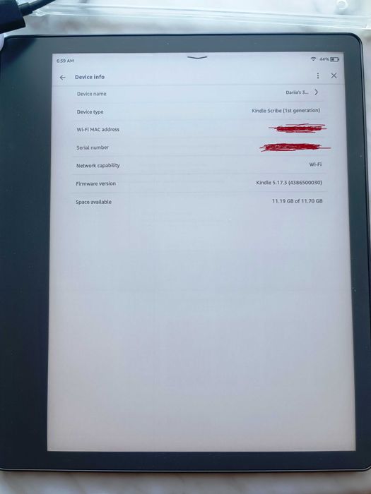 Amazon Kindle Scribe 16 ГБ