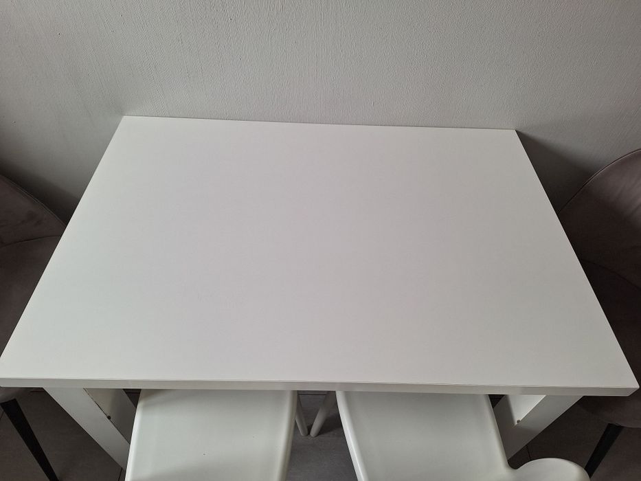 Stol kuchenny 100x70 + 2 krzesla kubelkowe