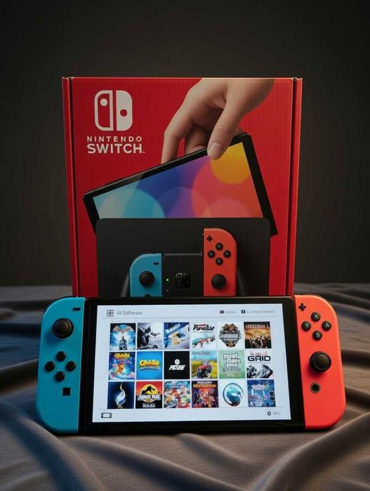 Nowa Nintendo Switch OLED Atmosphere z CFW + 24 grami