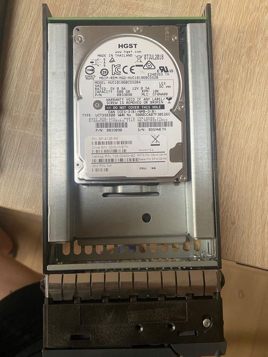 Serwerowy dysk twardy HGST 600GB 10K RPM