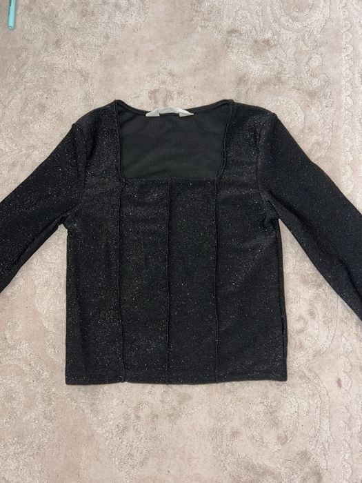 топ h&m блискучий, з блискітками