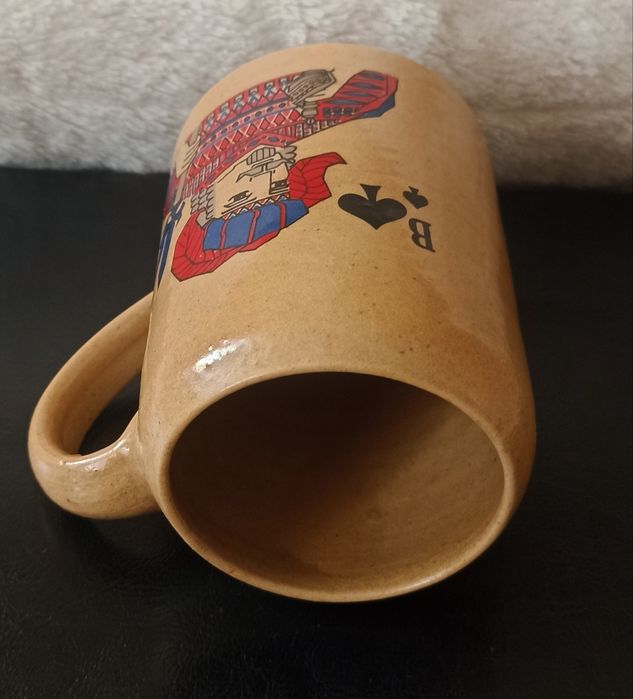 Kufel kamionkowy z wizerunkiem Waleta Pik