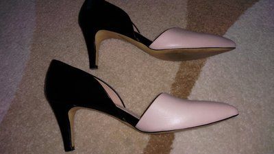 Roberto Santi туфли кожа 40 р по ст 26 см каблук 8 см взуті 1 раз