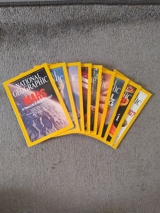 Gazetki National Geographic Angielskie