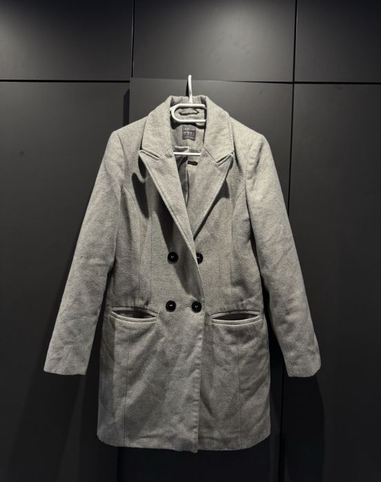 Szary płaszcz primark 38 m damski