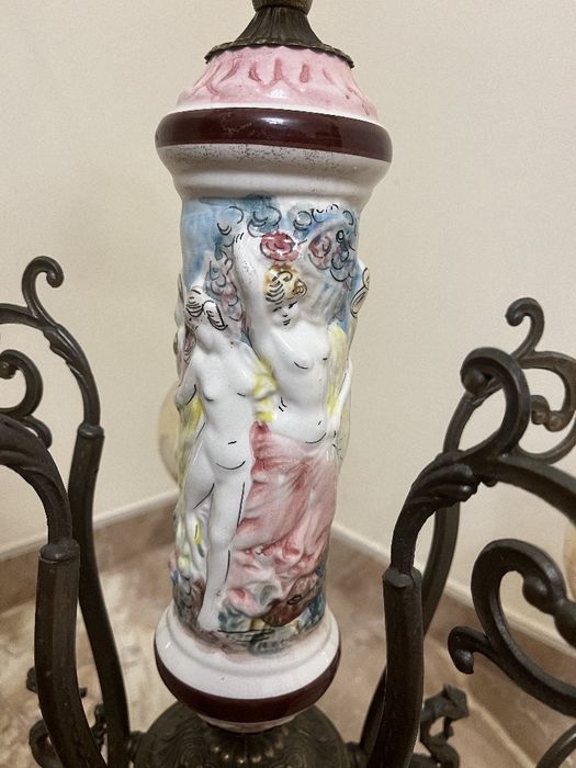 Люстра з кераміки