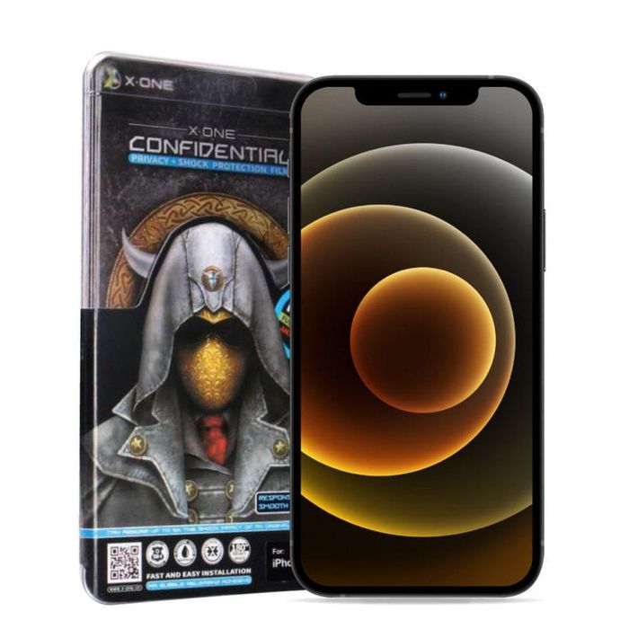 Szkło hartowane do iPhone 11 PRO X-One Full Cover Extra Strong Privacy (full glue) czarne