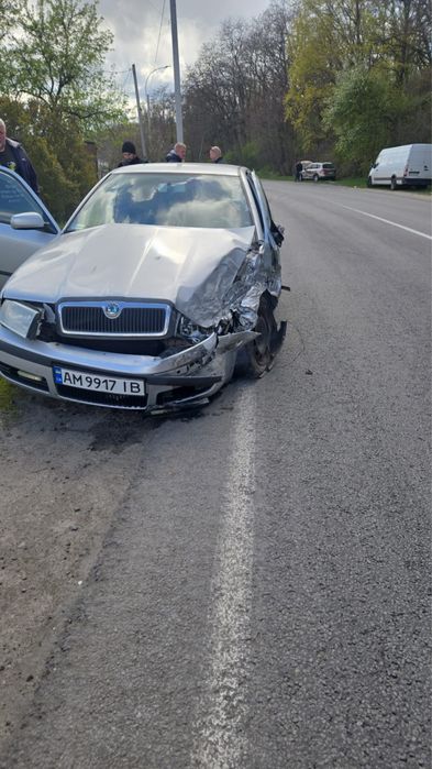 Skoda Octavia Tour 1.9 TDI 2001 — після ДТП, двигун + КПП на машині