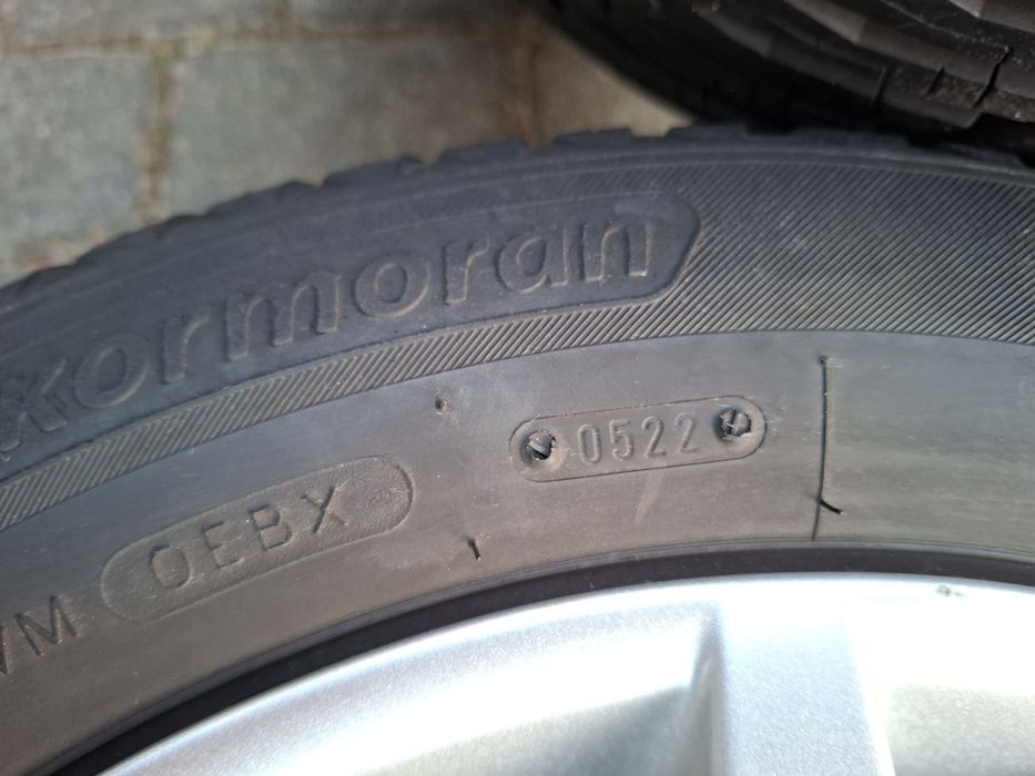 Koła opony wielosezonowe 2022rok aluminiowe felgi Peugeot 16 cali