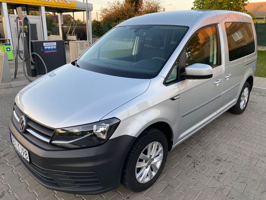 Volkswagen Caddy VW Caddy 2.0 TDI Trendline 5-osb | 100% BEZWYPADKOWY | 1 Kierowca od N