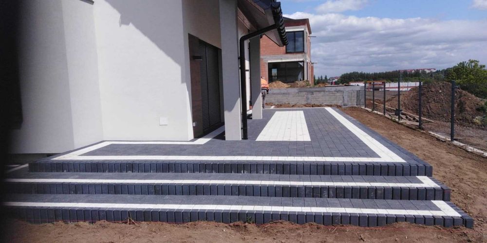 ukladanie kostki brukowej