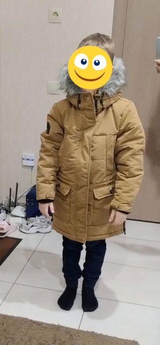 Ціна знижена‼️Тепла зимова парка Next 134 вік 9