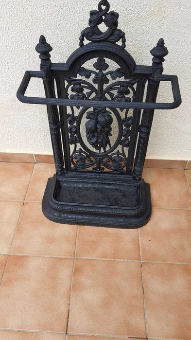 Suporte de entrada para bengalas e guarda-chuvas, estilo pórtico, antiquário, vitoriano.