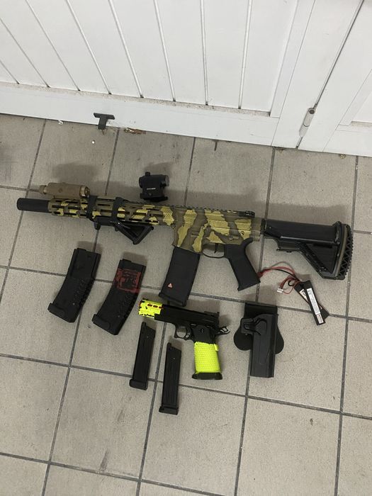 Equipamento e armas airsoft