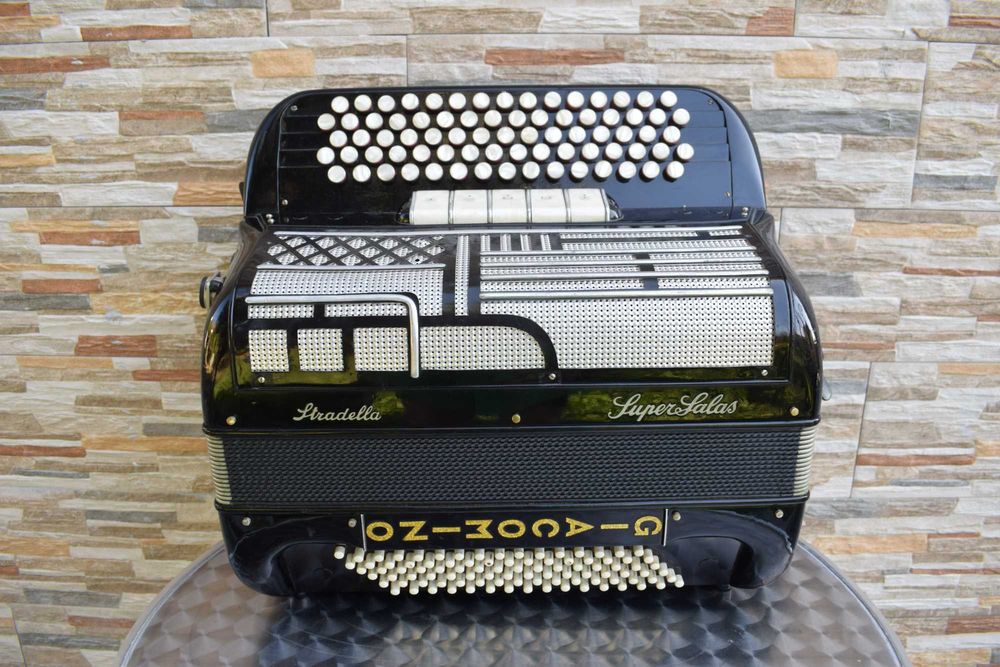 Acordeao Stradella Super Salas 3 voyz Cassoto  VOZ