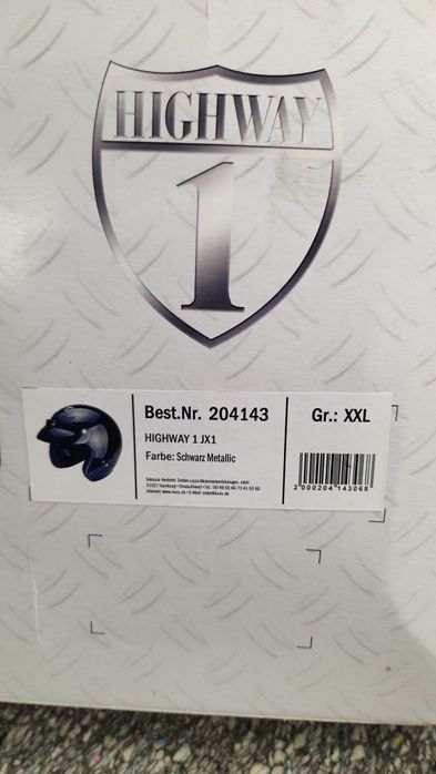 Kask bez szczękowy xxl