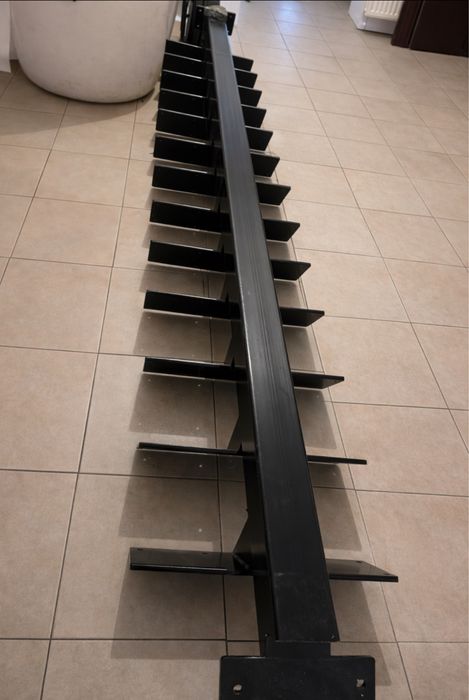 Schody, konstrukcja stalowa, 13 stopni