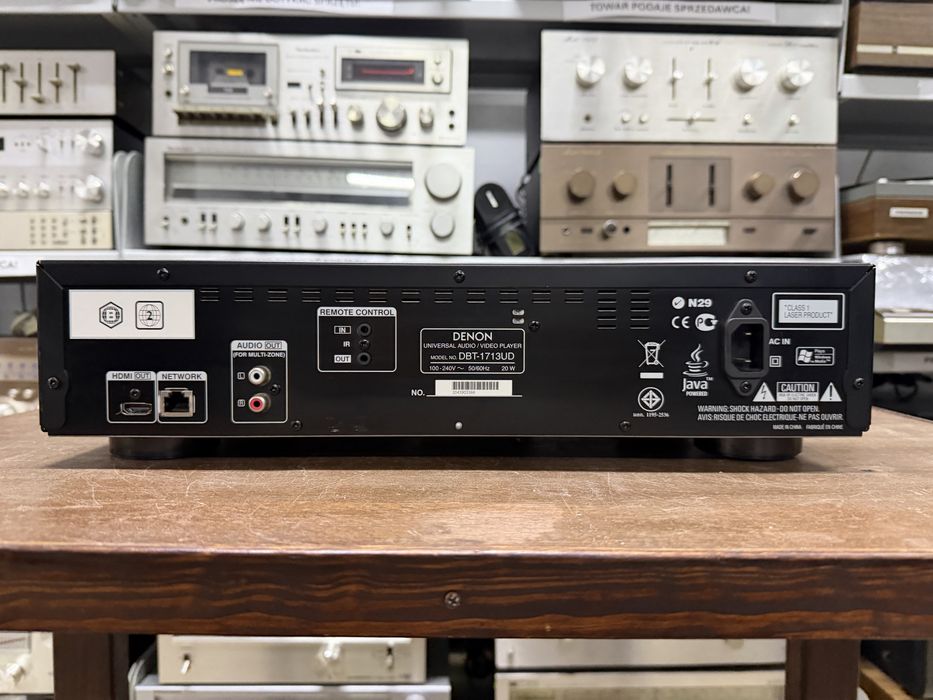 ‼️ Denon DBT-1713UD – Uniwersalny Odtwarzacz CD / Blu-ray 3D, SACD i DVD-Audio Klasy Hi-Fi | Audio Room