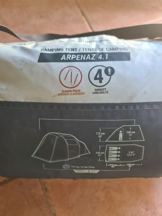 Tenda Quechua Arpenaz 4.1