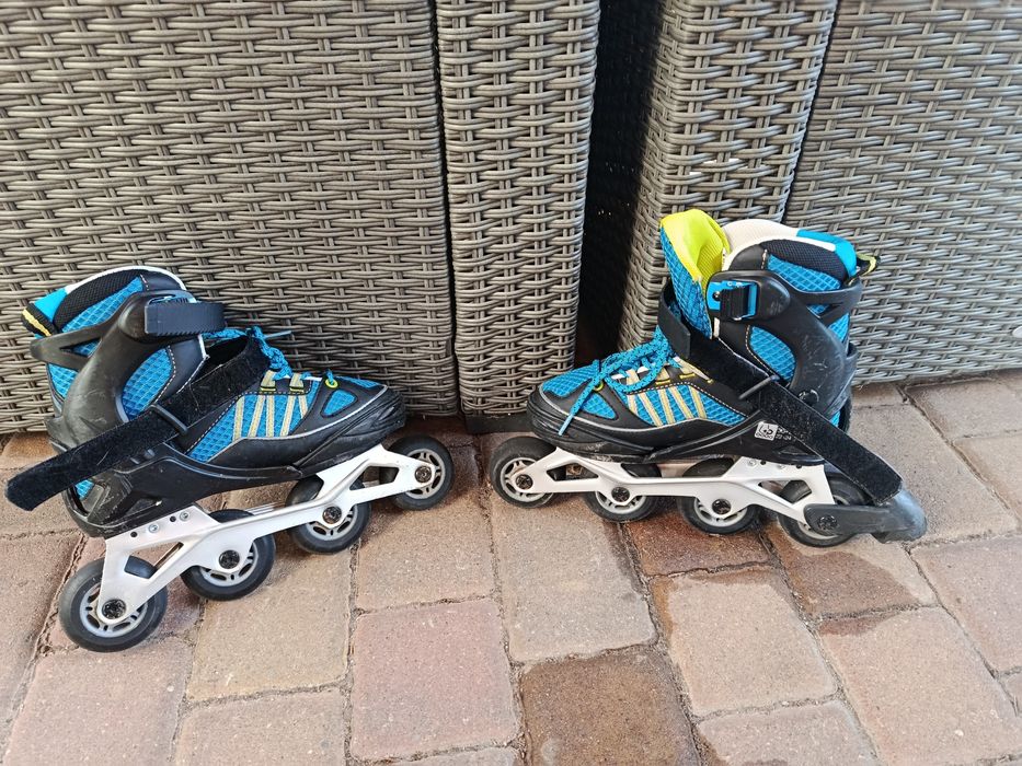 Rolki na dużych kołach