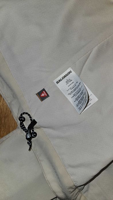 Casaco Salomon Mountain Flex branco creme mulher