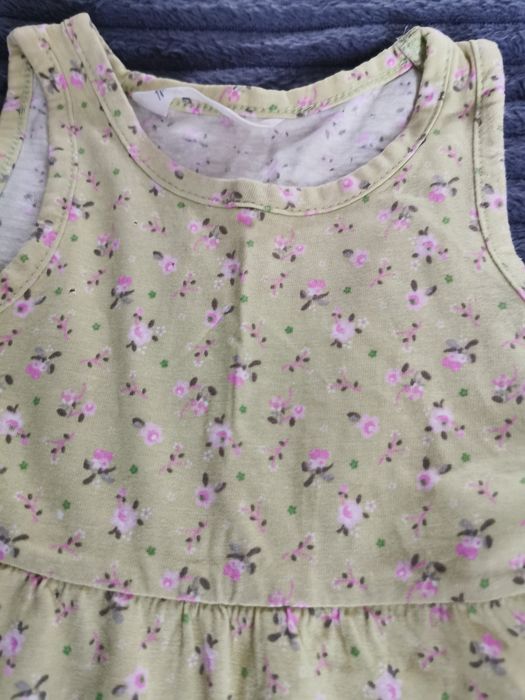 Sukienka letnia H&M zielona
