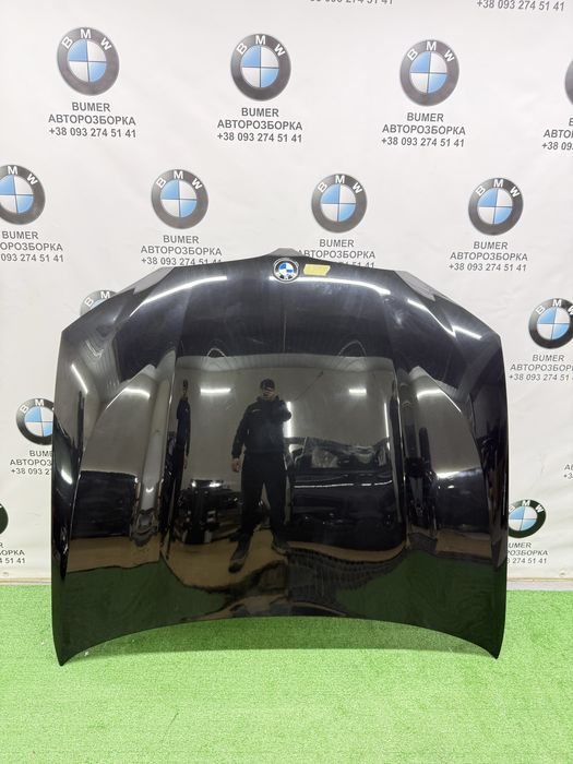Bmw G01 G02 капот колір чорний 475
