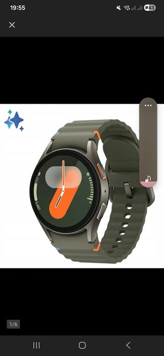 Samsung Galaxy Watch 7 LTE 44 mm zielon