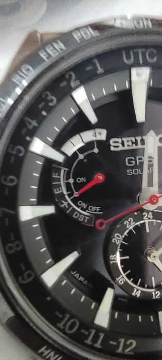 Vendo ou troco Seiko Astron GPS solar Titanium bike estrada BTT