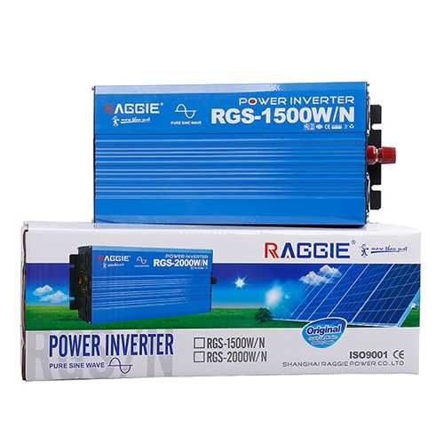 Преобразователь 12-220 | Инвертор Raggie RGS-1500W/N | Чистый Синус
