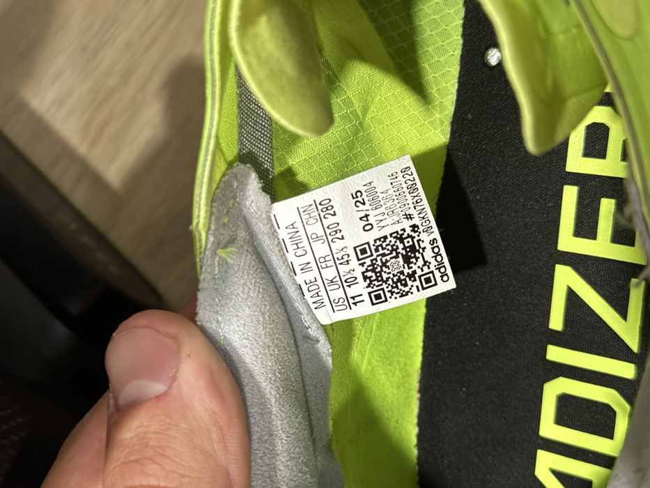Adidas adizero adios pro 4  tamanho 45