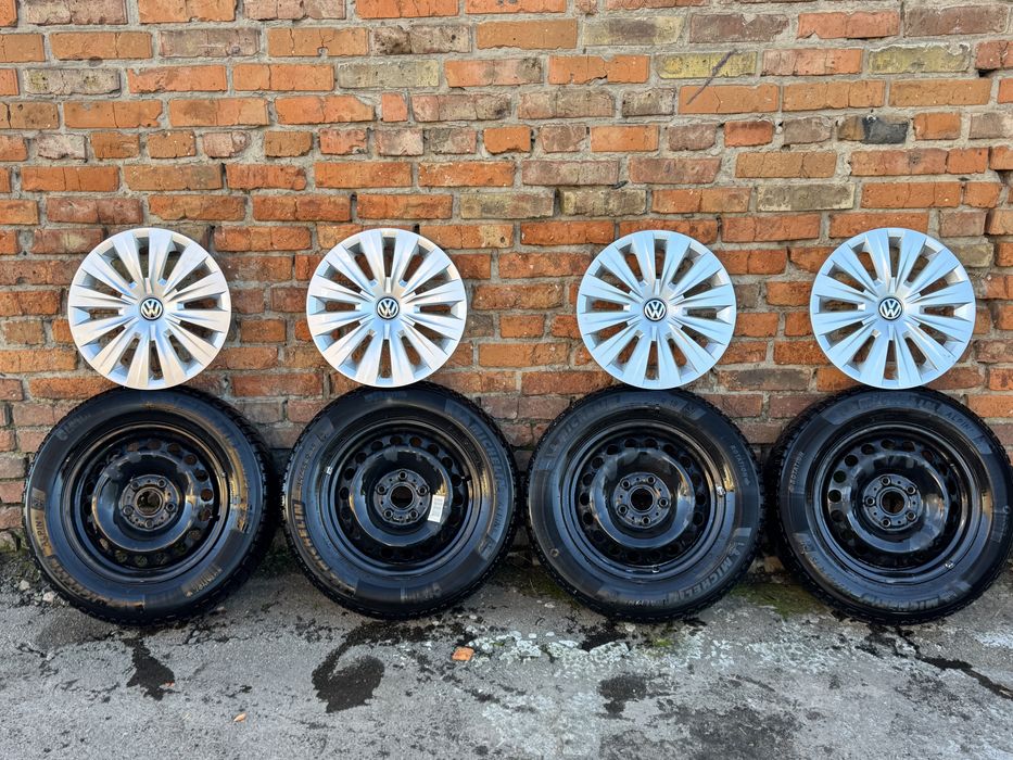 Диски, шини, колеса, ковпаки 5/112/15 шини 195/65/15 мішелін зима