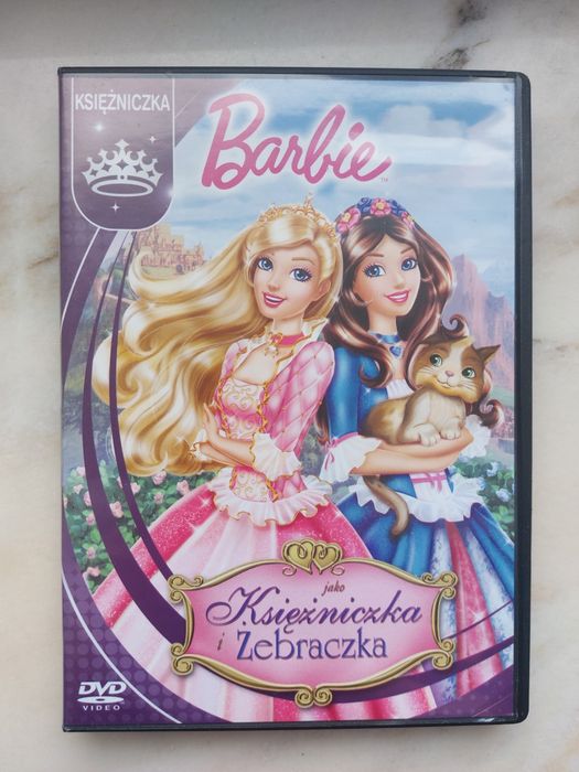 Barbie Księżniczka i żebraczka film bajka dvd