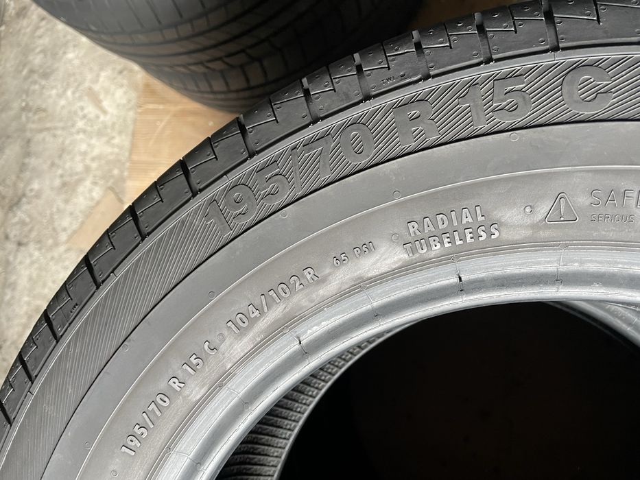 195/70 R15C Barum (Чехія) 2шт./ стан нових