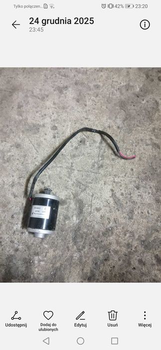 silnik  do hulajnogi 24v dc 120w my 6812