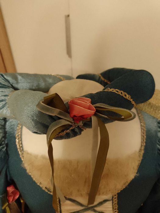 NOWY strój karnawałowy DAMA DWORU DWORKA KSIĘŻNICZKA Elza 98/104 47