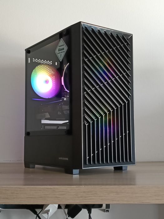 PC Gamer Ryzen 5 + RX 6600 XT | Até 500 FPS | Pronto a Jogar