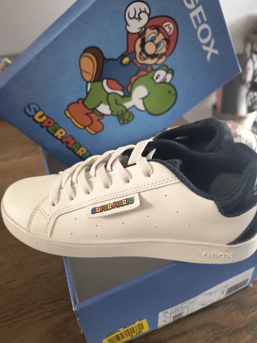 Buty Geox Super Mario rozmiar 36 białe