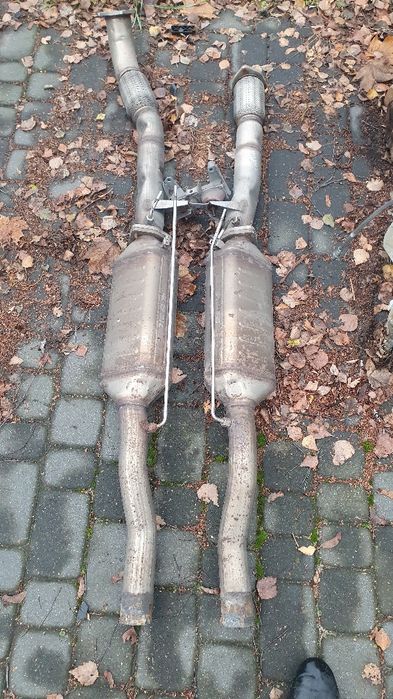 Audi a8 d3 4.2 BVN DPF Katalizator 4E0.254.850B Filtr cząstek stałych