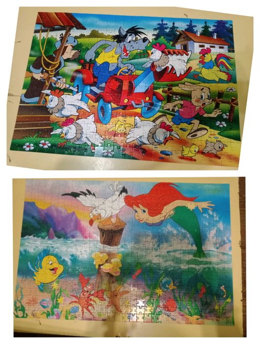 Пазли 600, 500 та 360 шт