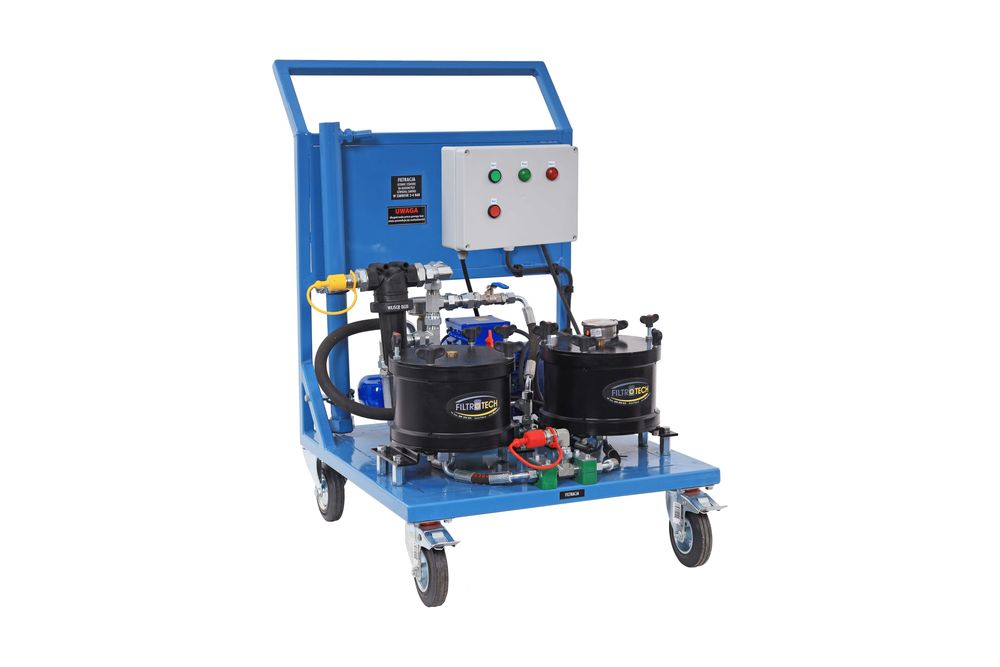 Filtracja oleju, agregat filtracyjny, pompa do oleju, mikrofiltracja