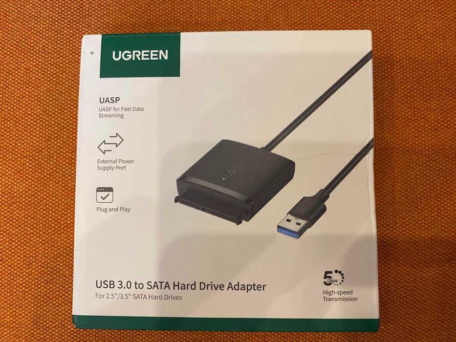 Кабель-адаптер UGREEN SATAІІІ-USB3.0