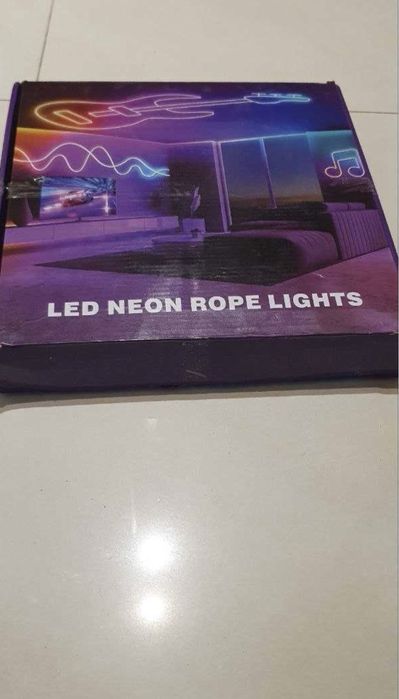 Tasma led neon rgb z pilotem 40 funkcji 20m