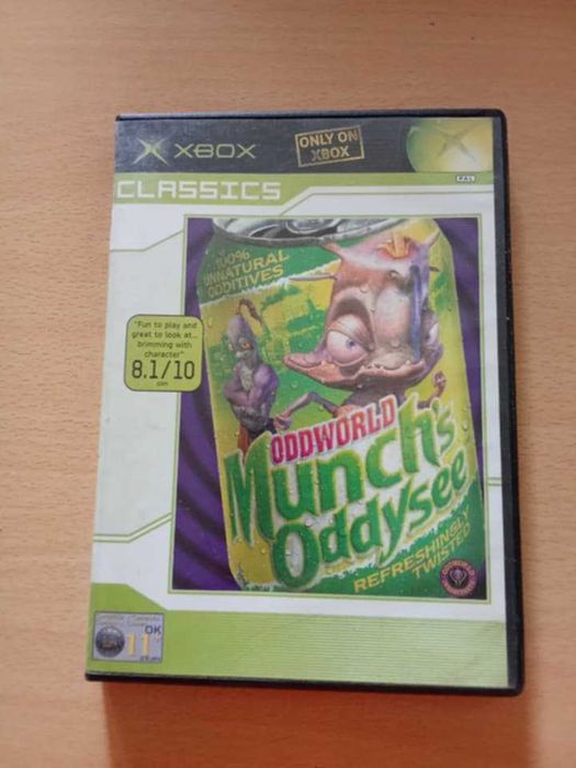 Jogo Xbox classics oddworld munchs oddysee
