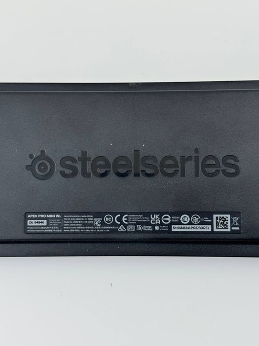 Бездротова клавіатура SteelSeries Apex Pro Mini Wireless Black (гіпермагнітна)